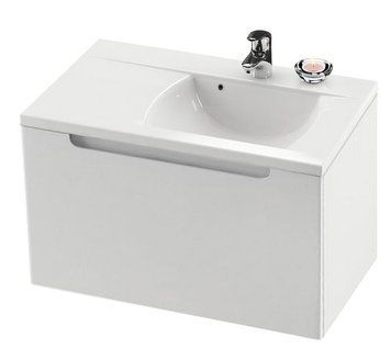 Тумба під умивальник Ravak Classic SD 800 L X000000350 (біла) ліва 152156 фото