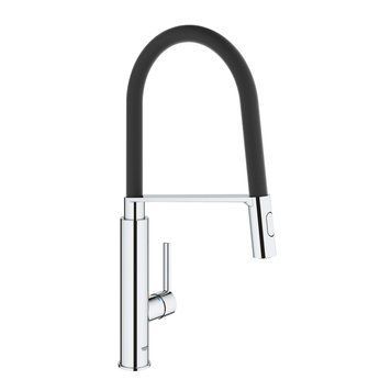 Смеситель для кухни Grohe Feel 31489000 с душем (хром) 538575 фото