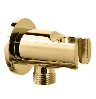 Підключення для душового шлангу Fiore 35PMSOO1 з тримачем (золото) 239608 фото