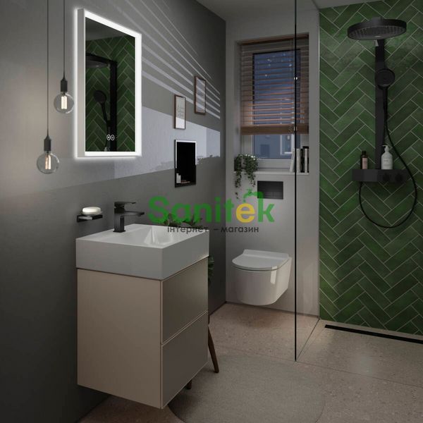 Душова система Hansgrohe Rainfinity 250 1jet EcoSmart 28742670 з термостатом (чёрный матовый) 694397 фото