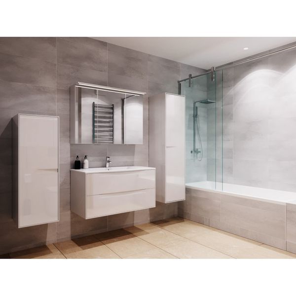 Зеркало для ванной комнаты Ювента Botticelli Sequetto SQM-100 236042 фото