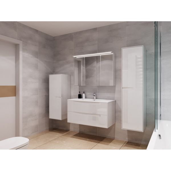 Зеркало для ванной комнаты Ювента Botticelli Sequetto SQM-100 236042 фото