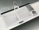 Гранітна мийка Elleci Max 900 Vitrotek (white 96) 149443 фото 1