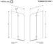 Шторка для ванны Radaway Torrenta PND II 120 R (12011203-101R) профиль хром/стекло прозрачное 507724 фото 4