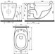 Унітаз підвісний Kolo Ego Rimfree K13122000 130885 фото 3