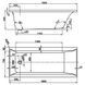 Ванна акрилова Vagnerplast Veronella 160x70 (VPBA167VEA2X-04) 96923 фото 3