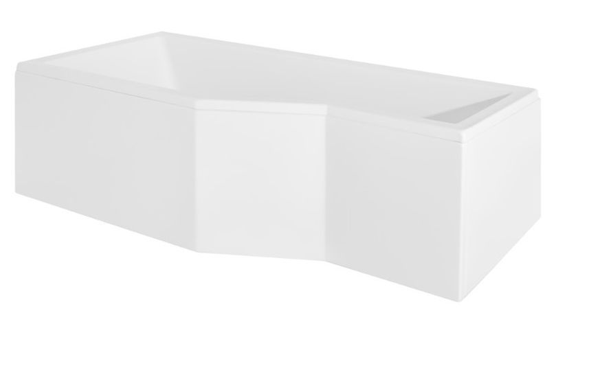 Ванна акриловая Besco Integra 170x75 (WAI-170-PL) без ножек, левая 371407 фото