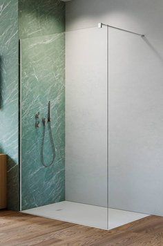 Душова кабіна Radaway Nes Walk-in II 70 (10013070-01-01) профіль хром/скло прозоре 711916 фото