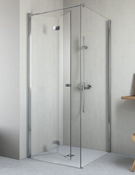 Душова кабіна Radaway Essenza New KDJ B+S1 100x110 L (385083-01-01L+384053-01-01) профіль хром/скло прозоре 265978 фото