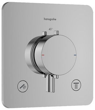Змішувач для ванни та душу Hansgrohe Ecostat Comfort Q 33713000 прихованого монтажу з термостатом (хром) 988982 фото