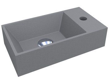 Умивальник Miraggio Copper 400x220 мм (0000802) Mirastone Gray 502496 фото