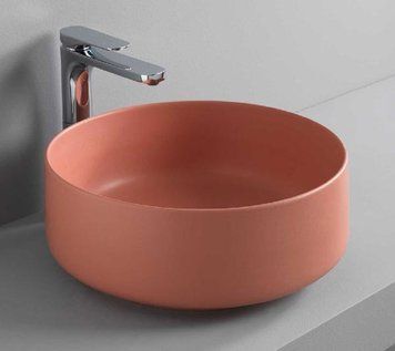 Умивальник ArtCeram Cognac &Oslash; 35 см COL004 14;00 (червоний корал) 156056 фото