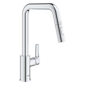 Змішувач для кухні Grohe QuickFix Start 30631000 із душем (хром) 874207 фото