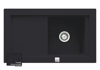 Гранітна мийка Teka Aura 45 B-TG (40143072) чорний металік 140514 фото