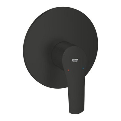 Змішувач для душу Grohe Eurosmart 194512433 прихованого монтажу (чорний матовий) 872626 фото