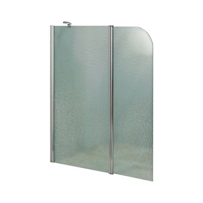 Шторка для ванны Lidz Brama SS120x140.CRM.FR профиль хром/стекло Frost (левая) 385058 фото