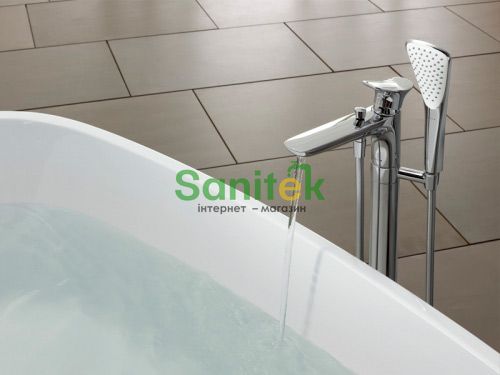 Смеситель для ванны Kludi Ambienta 535900575 напольный (хром) 118879 фото