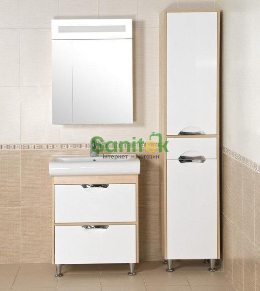 Зеркало для ванной комнаты Аква Родос Галерея Ника 60 с подсветкой (АР000001133) 76980 фото