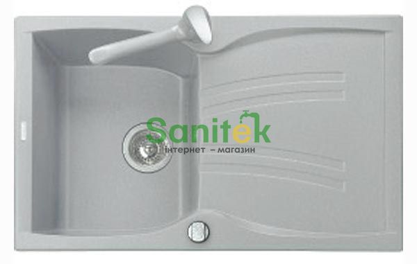 Гранітна мийка Telma Naiky NK07910 Vitro/Quartz (82 silver) 147970 фото