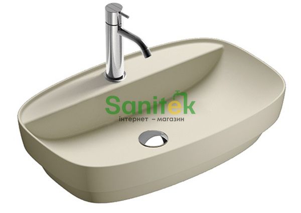 Умивальник Catalano Green Lux 65x42 см 165GRLXGS (сірий матовий) 159305 фото