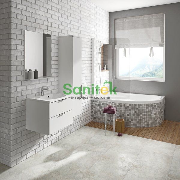 Пенал для ванної Ravak Rosa II SB 350 X000001496 (білий/білий) 538359 фото