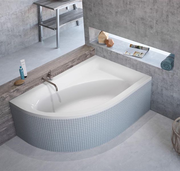 Ванна акрилова Radaway Mistra 170x110 P (WA1-07-170x110PS) права + сифон 265265 фото