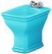 Біде підлогове ArtCeram Civitas CIB002 32;00 azzurro acquerello 221874 фото 1