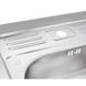 Кухонна мийка Lidz 5060 Satin 0,6 мм (LIDZ506006SAT) накладна 384973 фото 5