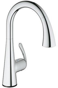 Змішувач для кухні Grohe Zedra Touch 30219001 сенсорний живлення від батарейки 6 V (хром) 134550 фото