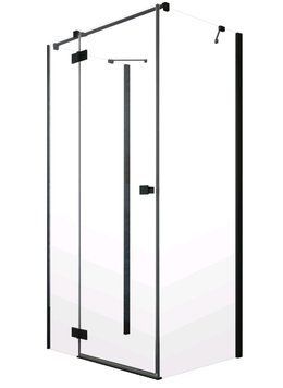 Душова кабіна Radaway Essenza New Black KDJ+S 120x100 L (385024-54-01L+384052-54-01+384052-54-01) чорний профіль/скло прозоре 281410 фото