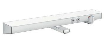 Смеситель для ванны Hansgrohe ShowerTablet Select 13183400 с термостатом (белый-хром) 129371 фото