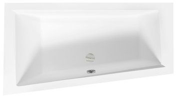 Ванна акриловая Besco Intima 150x85 (WAIT-150-NL) левая без ножек 571201 фото