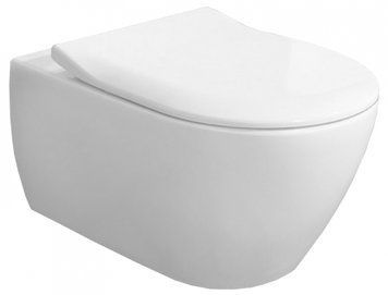 Унитаз подвесной Villeroy&Boch Subway 2.0 DirectFlush 5614R201 с сиденьем SlimSeat Soft Closing 157993 фото
