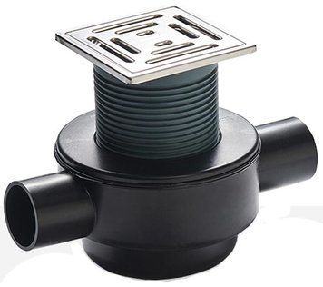Душовий трап Geberit Aquorea 388.012.00.1 з решіткою 100х100 мм 278917 фото