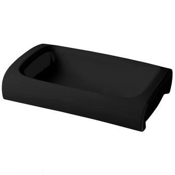 Умивальник ArtCeram Hi-Line 70х41 см HIL003 03;00 чорний 221598 фото