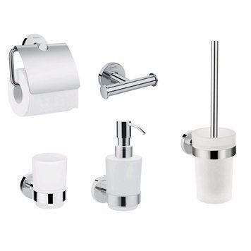 Набор аксессуаров для ванной Hansgrohe Logis 41723111 хром 262234 фото