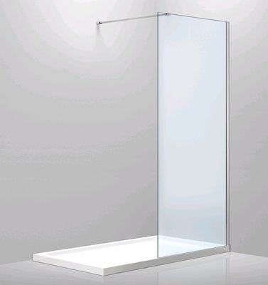 Боковая стенка Volle Walk In 90 (18-08-90+01-01+05D-100) прозрачное стекло с держателем 100см 271429 фото