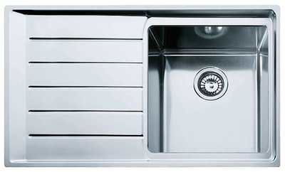 Кухонна мийка Franke Neptune Plus NPX 611 (101.0068.360) полірована права 139906 фото