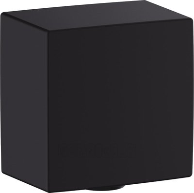 Подключение для душевого шланга Hansgrohe FixFit E 26457670 с обратным клапаном (чёрный матовый) 417788 фото