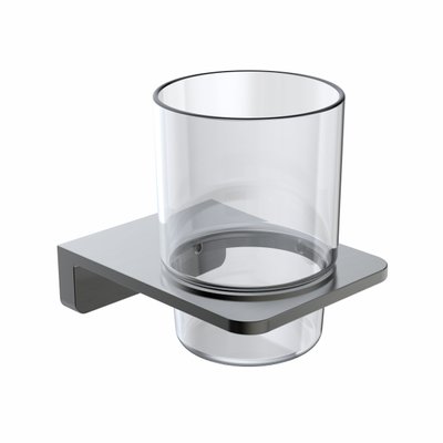 Склянка для ванної Volle Solo 2510.220106 (темно-сірий) 685634 фото
