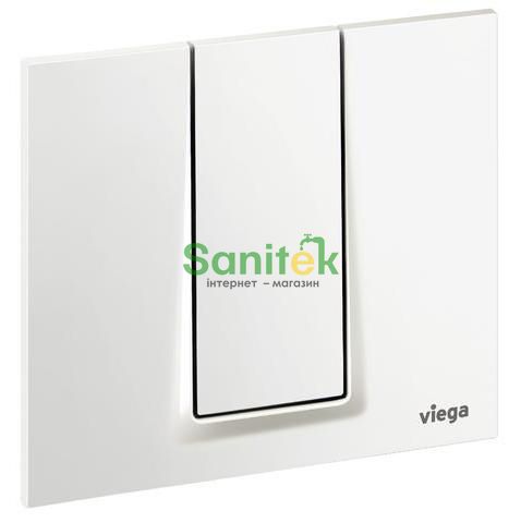 Змивна клавіша для пісуару Viega Visign for Style 14 (654566) біла 141200 фото