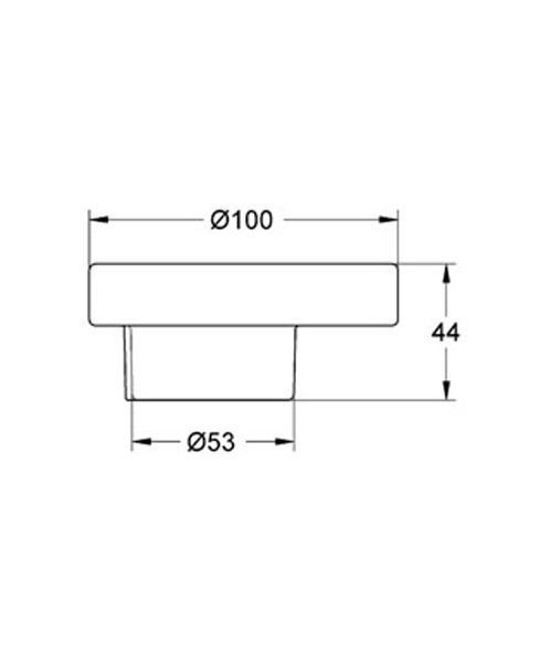 Мыльница Grohe Ectos 40256000 (матовая) 74324 фото