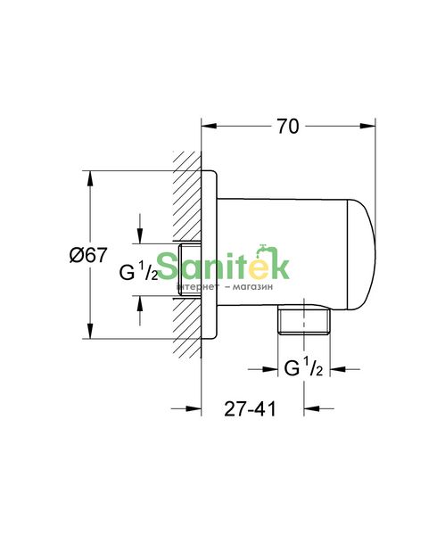 Душова система Grohe Grohtherm Start UA25183007 (хром) 695354 фото