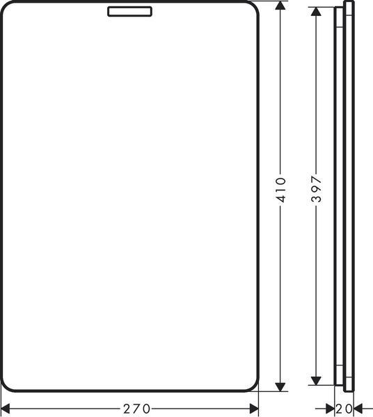 Доска разделочная Hansgrohe F16 40961000 (дуб) 305224 фото