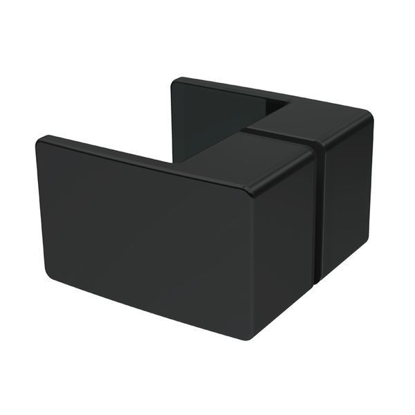 Душевая кабина Volle De la Noche 120x90 (10-40-195-black) профиль чёрный/стекло прозрачное 328534 фото