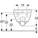 Унитаз подвесной Geberit Selnova Rimfree 501.545.01.1+500.335.01.1 с сиденьем Duroplast Soft Close 425452 фото 4