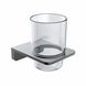 Склянка для ванної Volle Solo 2510.220106 (темно-сірий) 685634 фото 1