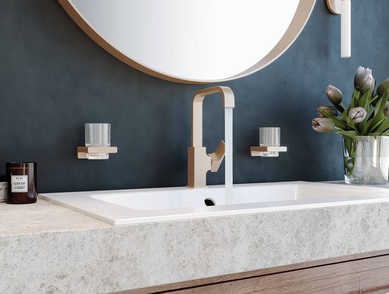 Стакан для ванної кімнати Hansgrohe AddStoris 41749700 (білий матовий) 428247 фото