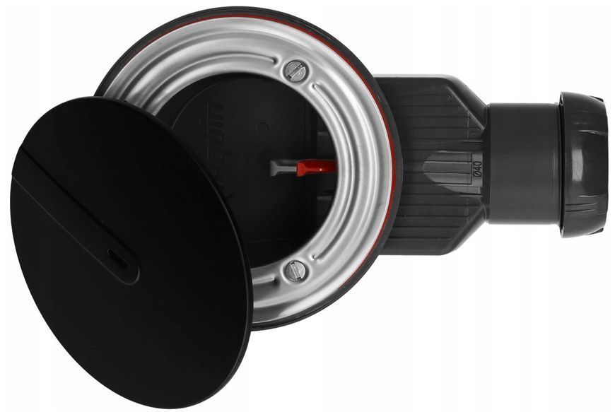 Сифон для піддону Radaway R400PB Slim Plus &Oslash;90 Black 952795 фото