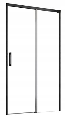 Душові двері Radaway Idea Black DWJ 140 R (387018-54-01R) чорний профіль/скло прозоре 279190 фото